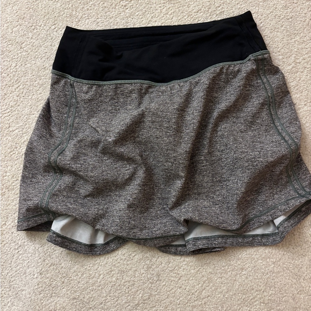 Lululemon grey skort size 0 tall